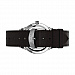 Modern Easy Reader 40mm Leather Strap - Silver + Brown